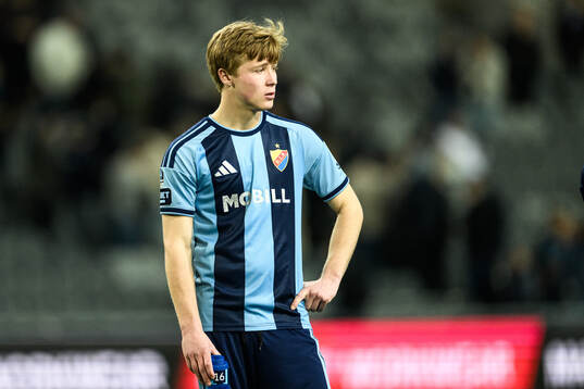 Djurgårdens Bo Hegland deppar