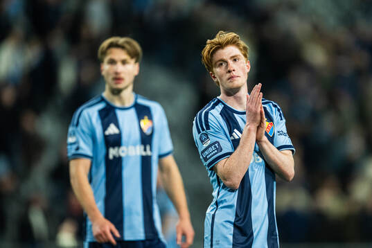 Djurgårdens Peter Langhoff deppar
