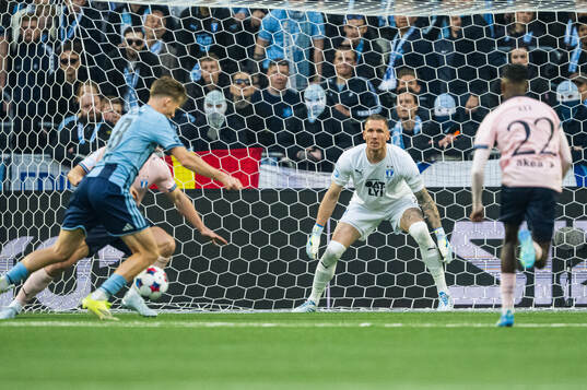 Malmö FFs målvakt Robin Olsen