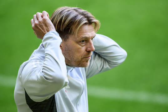 Head coach Tony Gustavsson of the Swedish women's national