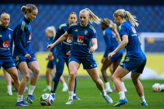 Stina Blackstenius of the Swedish women's national football