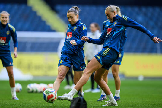 Julia Zigiotti Olme of the Swedish women's national