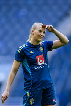 Stina Blackstenius of the Swedish women's national football