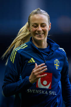 Amanda Ilestedt of the Swedish women's national football