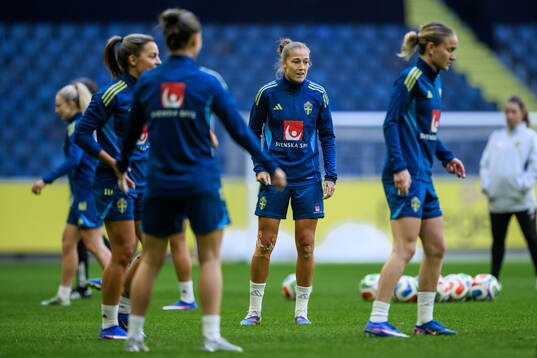 Filippa Angeldahl of the Swedish women's national football