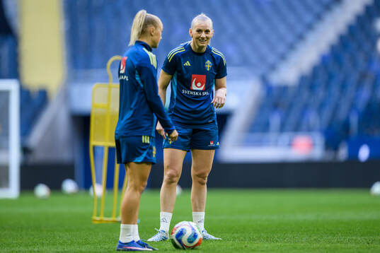 Stina Blackstenius of the Swedish women's national football