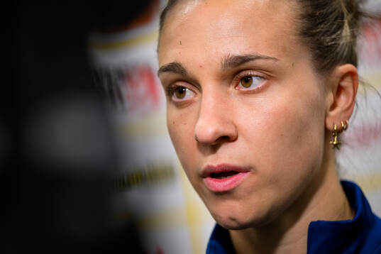 Julia Zigiotti Olme of the Swedish women's national