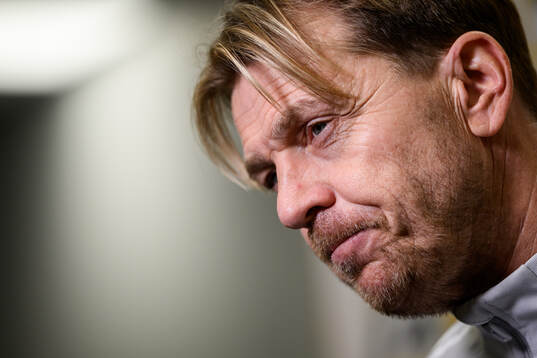 Head coach Tony Gustavsson of the Swedish women's national