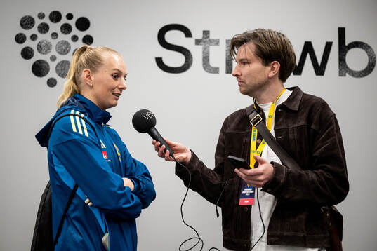 Stina Blackstenius of the Swedish women's national football