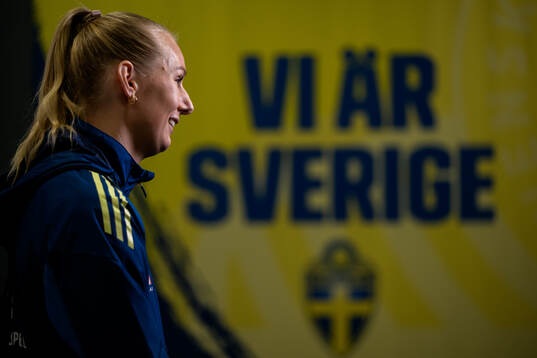Stina Blackstenius of the Swedish women's national football