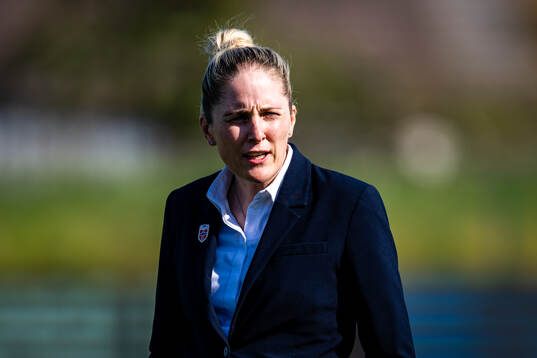 Head coach Gemma Grainger of Norway
