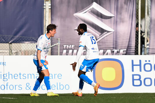IFK Värnamos Marcus Antonsson jublar