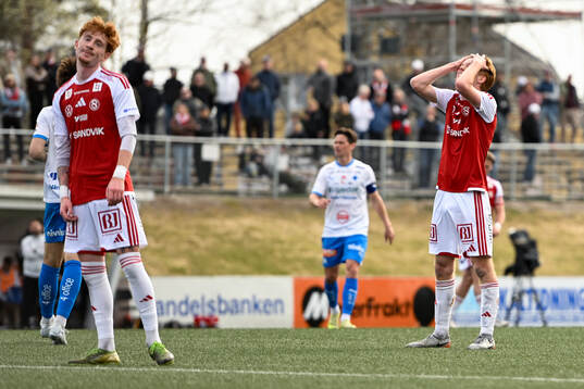 Sandvikens IFs spelare deppar