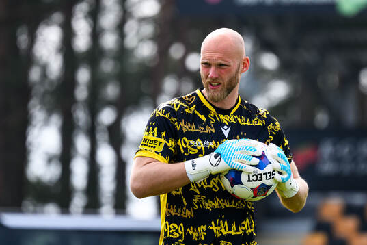 Mjällbys målvakt Alexander Lundin