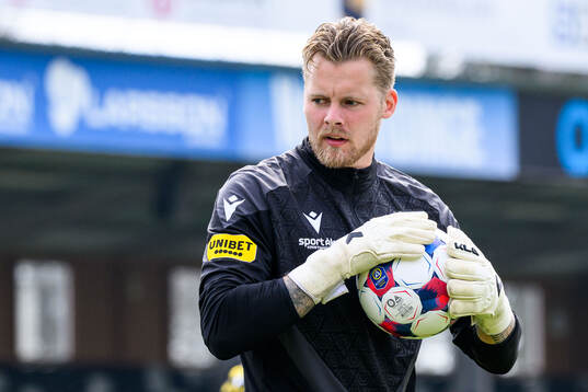 Mjällbys målvakt Robin Wallinder