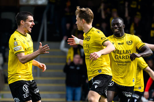 Mjällbys Jesper Gustavsson, Ludwig Malachowski Thorell och
