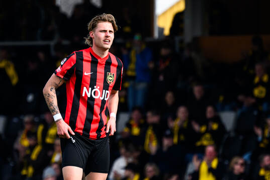 Brommapojkarnas Lukas Björklund deppar