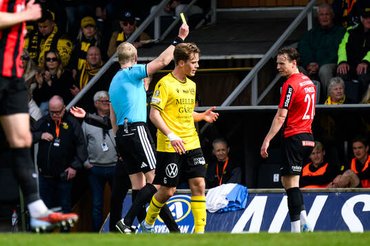 Brommapojkarnas Alex Timossi Andersson deppar