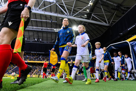 Stina Blackstenius of Sweden