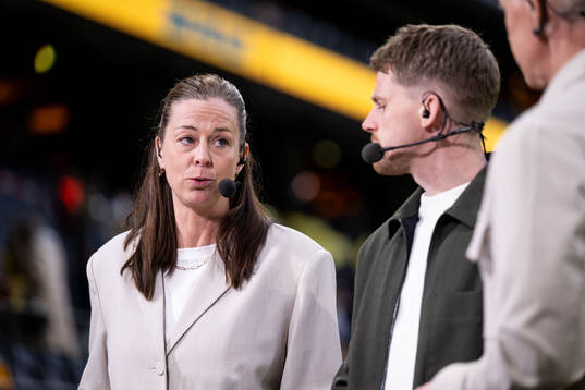 Lotta Schelin, William Strömberg and André Pops in