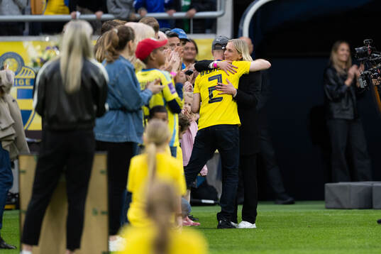 Former player of Sweden Jonna Andersson