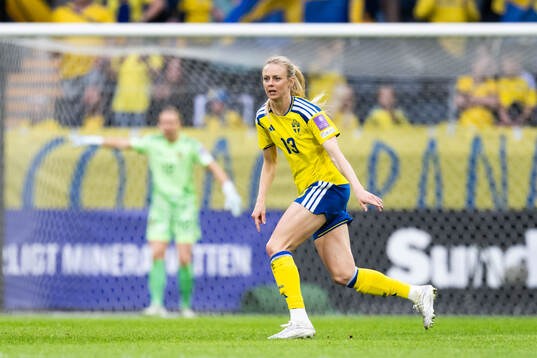 Amanda Ilestedt of Sweden