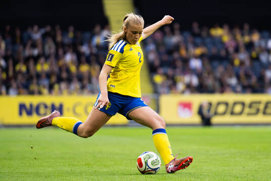 Smilla Holmberg of Sweden