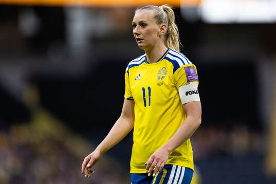 Stina Blackstenius of Sweden