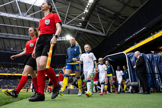 Stina Blackstenius of Sweden