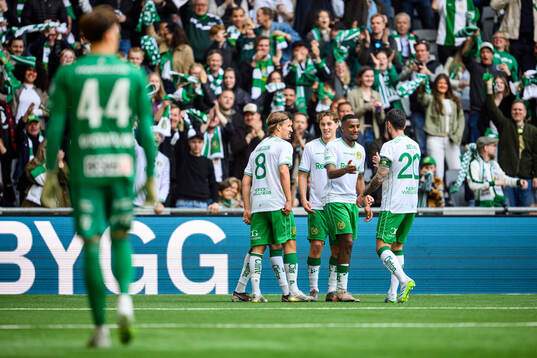 Hammarbys Paulos Abraham jublar