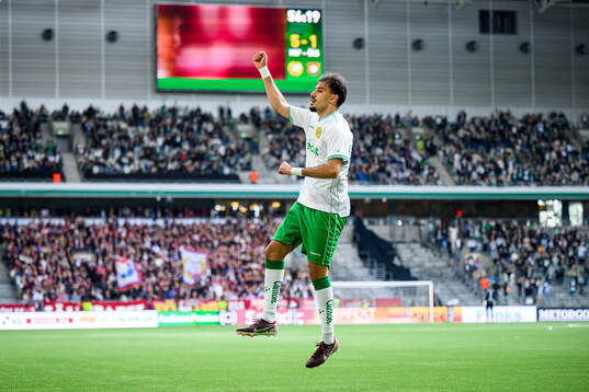 Hammarbys Montader Madjed jublar