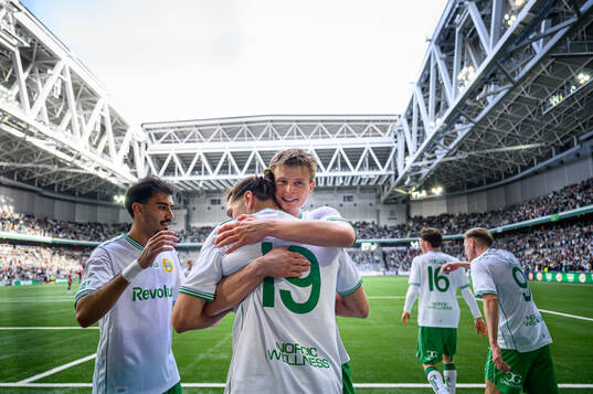 Hammarbys Nikola Vasic jublar