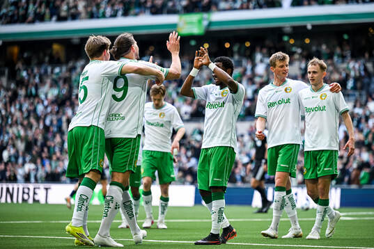Hammarbys Nikola Vasic jublar