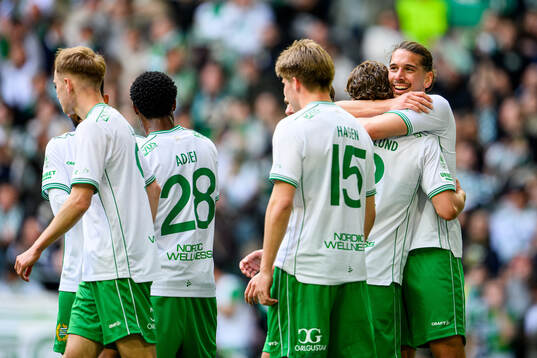 Hammarbys Nikola Vasic jublar