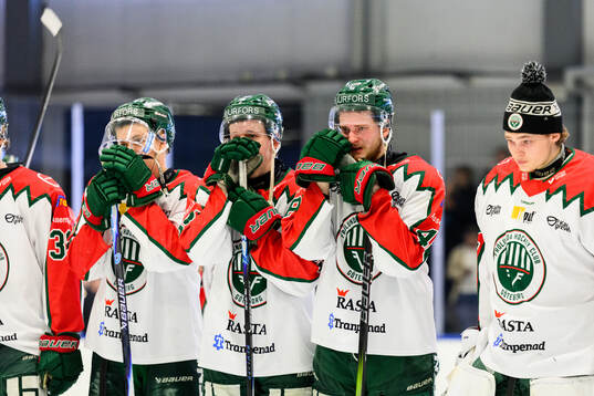 Frölundas spelare deppar