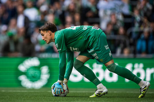 Örgrytes målvakt Hampus Gustafsson