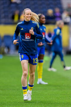 Amanda Ilestedt of Sweden