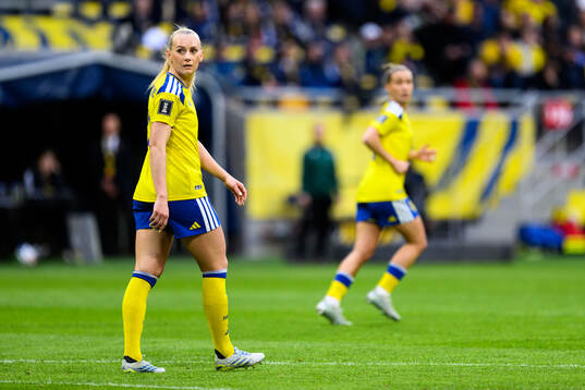 Stina Blackstenius of Sweden