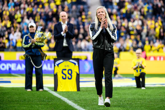 Former player of Sweden Hanna Glas