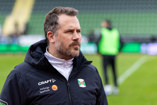Varbergs assisterande tränare Tobias Hysén