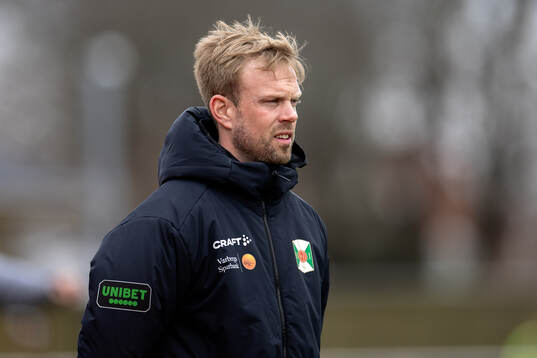 Varbergs tränare Victor Salwén
