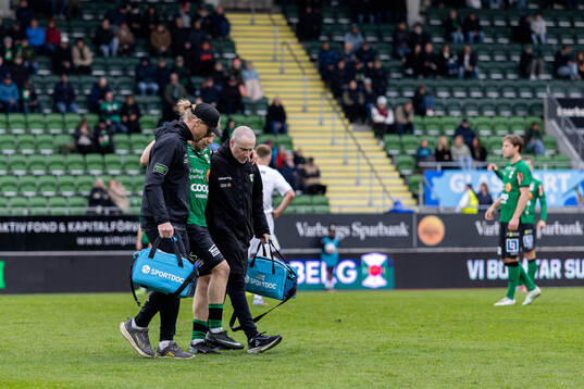 Varbergs Axel Vidjeskog med skada