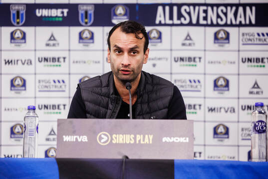 Sirius tränare Andreas Engelmark