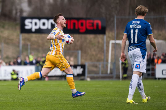 IFK Göteborgs Tobias Heintz jublar