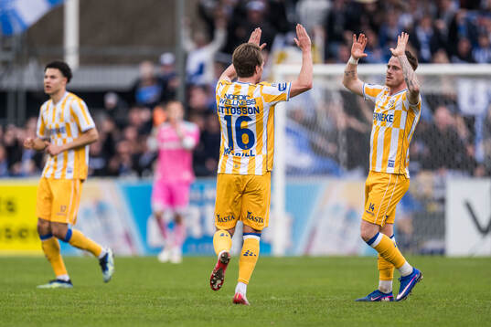 IFK Göteborgs Tobias Heintz jublar