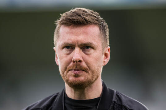 Halmstads tränare Johan Lindholm