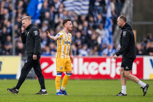 IFK Göteborgs tränare Stefan Billborn, Tobias Heintz och