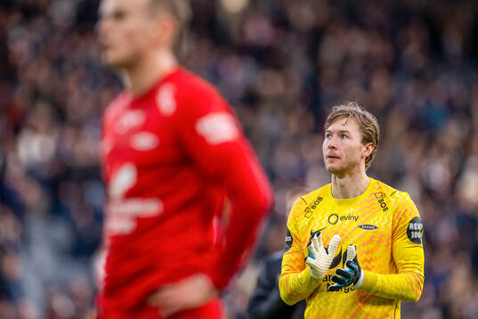 Goalkeeper Mathias Dyngeland of Brann