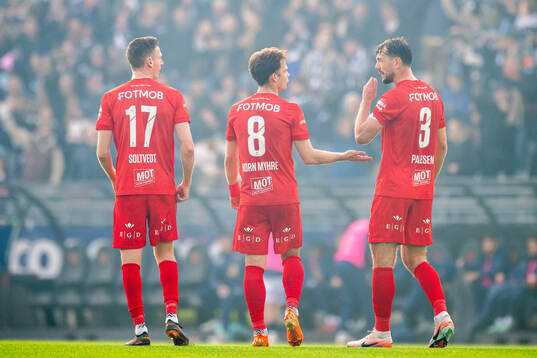 Joachim Soltvedt, Felix Horn Myhre and Fredrik Pallesen