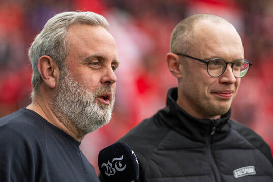 Knut Høibraaten and Mads Bøyum, of the Bergens Tidende